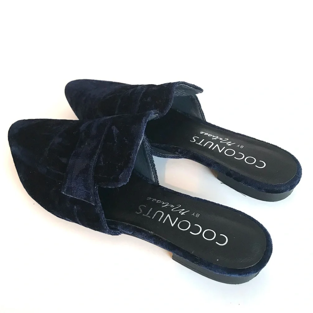 Coconuts by Matisse Vegan Funky Blue Mule Slip On (8M) - Picture 2 of 10